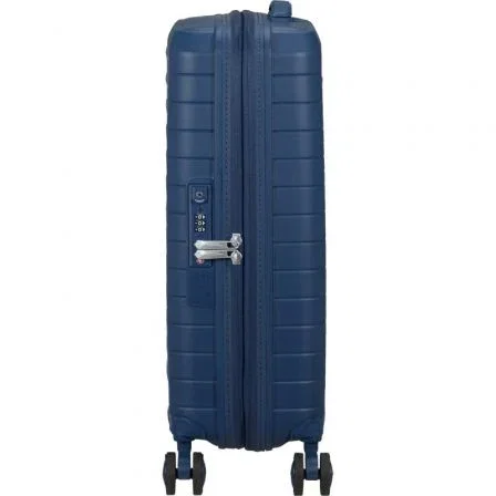 American Tourister Maleta de Cabina Fastforward Spinner Expansible 55cm 55x40x23cm 4 Ruedas Azul Marino